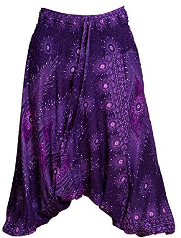 PANASIAM Aladin Pants Peacock V23 Purple L