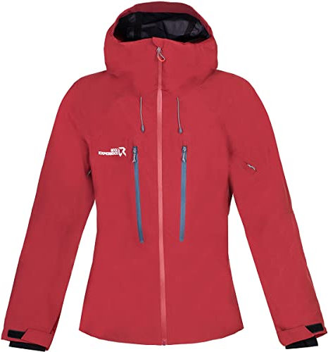 Rock Experience REMJ08462 SCANDIA EVO Jacket Women's 1991 POMEGRANATE+1556 REFLECTING POND XXL