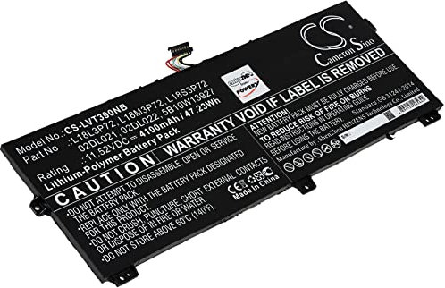 Akku für Laptop Lenovo ThinkPad X390 Yoga(20NNA006CD), 11,52V, Li-Polymer