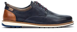 Pikolinos Zapatos Cordones en Cuero Berna para Caballero Color Blue