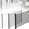 YARDIN Treppenschutzgitter Ausziehbar Türschutzgitter 0-180cm für Babys & Haustiere, Treppengitter Absperrgitter Kinderschutzgitter für Treppen/Türen/Innen- und Außenbereich (87cm Hoch, Weiß)