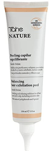 Tahe Nature Peeling capilar equilibrante con acción exfoliante purificante para todo tipo de cabellos, 150 ml