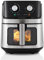 TUKAILAI 6.5L Air Fryer, 1700W Air Fryer with Rapid Air Circulation, Dual Knob 30-Minute Timer and 80-200℃ Temperature Control Visible Window Non-Stick Basket for Family Use Dishwasher Safe
