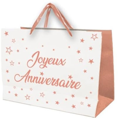 SV SURPRISEZ-VOUS - Sac Cadeau 30X25CM Rose Gold