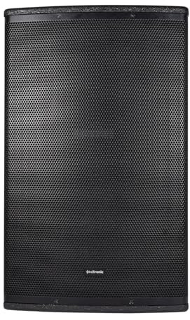 Citronic CUBA-12 | Full Range Passive Speaker Cabinets with Wooden Enclosure & Steel Grille | 12 400W Black