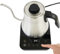 MAXWIN Bollitore Elettrico 1 litro Piccolo con Temperatura Regolabile,Bollitore da Caffè a Collo di Cigno in Acciaio Inox,Display LED,Riscaldamento Rapido 1000W,Timer Integrato