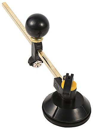 Round Glass Cutter, Glasschneider, Runder Glasschneider Schneidschneider 1 Stück Hochwertiger Verstellbarer Zirkel, Glaskreis-Rundschneider. 40 cm. Runder Durchmesser