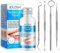 Kit Otturazione Denti, Faccette Dentali, Kit Di Riempimento Temporaneo Dente, Granuli di Riparazione dei Denti Falsi Modellabili, Cemento per Denti, Cavità e Denti Scheggiati Halloween Xmas