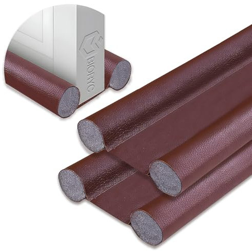 BIORYC ® (x2) Burlete Puerta de Entrada de Espuma EVA Compatible con Puertas Blindadas (5,5 cm de Ancho) | Burlete Bajo Puerta con Función de Aislante Térmico Frío y Calor y Aislante Acústico