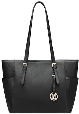 Miss Lulu Damen Handtasche Groß Shopper Tasche Mode Schultertaschen Tote Bag für Schule Arbeit Freizeit