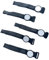 EM4100 125KHZ RFID ID Smart Access Control Armband Nylon Klettverschluss Schwarz 5 Stück