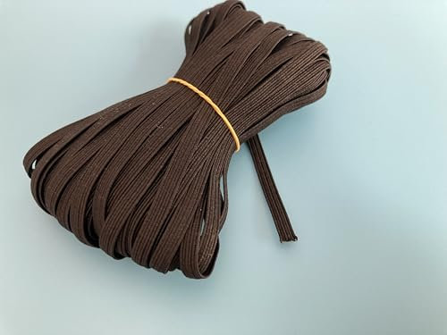 Herz Stoffe Österreich 5mm x 15m elastisches schwarzes Gummiband - Gummibänder in schwarz - Elastische Gummilitzen zum Nähen, für Näh- und DIY-Projekte – Verschiedene Breiten & Längen - 5mmx15m