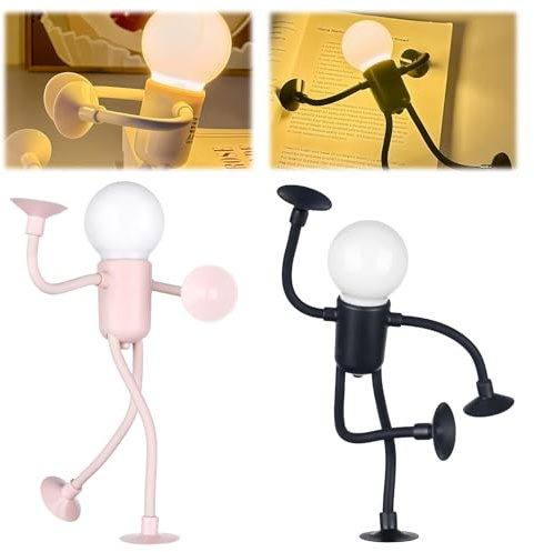 DAZZTIME Nachtlicht für Kinder,2 Stück Changeable Shape Funny Sportsman Night Light,LED Nachtlicht,Nachtlicht Kinder Nachtlicht Baby,DIY Form Nachtlicht,für Schlafzimmer,Wohnzimmer
