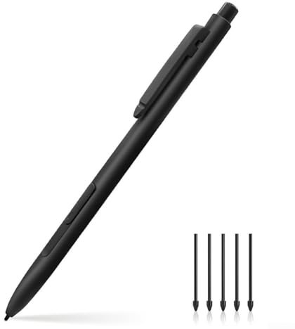 EMR Stylus für Remarkable 2, ausgestattet mit Handflächenabweisung und Neigungsfunktion für mühelose Kreativität (mit Tastenanschlag)
