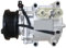 Compresor de aire acondicionado Compatible for Ford Focus Mk1 Fiesta Mk5 MONDEO Mk3 Mazda 2 1779107 1BYU19D629AA 1S7H19497AA 1S7H19497AB