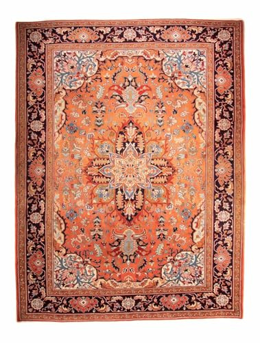 Morgenland Orientteppich Handgeknüpft Wolle Rost 300x400cm