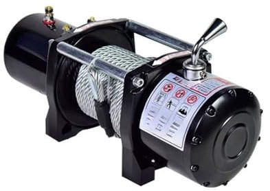 Petit treuil électrique à cabestan 12V 24V DC, 3000lbs