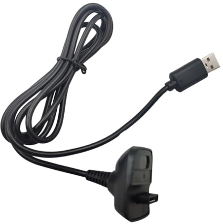 Frfik Cavo Ricarica Controller 360 | Alimentatore USB Plug And Play | Accessorio Compatibile Per Console | Per Famiglie, Amici E Adolescenti, Ideale Per Gioco Ininterrotto