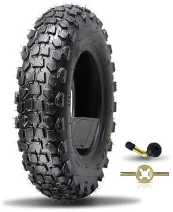 3.50-8 Schlauchlosreifen, 3.50-8 8-Zoll-Reifen, 3.50-8 Offroad-Schneereifen, Stollenreifen für Vorder- und Hinterrad, Ersatzteil für 8-Zoll-Reifen, 46J 4 P.R.
