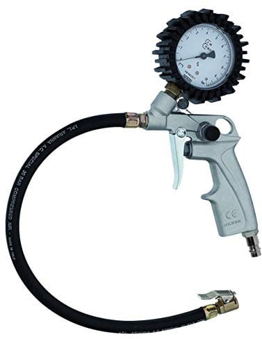 Schneider airsystems Reifenfüll Messgerät RF-RM, Schlauchlänge: 41 cm, Durchmesser Manometer: 60 mm, mit Momentstecker