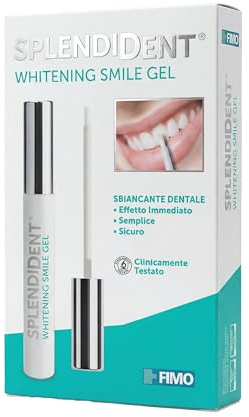 SPLENDIDENT Gel sbiancante dentale - Formula avanzata con PAP, applicazione semplice e precisa