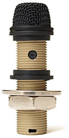 Astatic 220VP Condenser Boundary Button Microphone with Variable Polar Pattern, Black