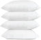 UK Care Direct Medical Grade Wipe Down Pillow – Easy Clean Hollowfibre Filled Pillows for Nursing Homes, Hospitals, and Children’s Beds – 20 x 30 (4 Pack, 74cm x 48cm)