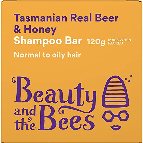 Real Beer Shampoo Bar from Tasmania Australia 100% Natural by Beauty and the Bees