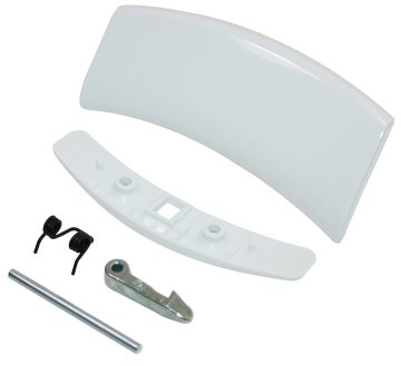Kit maniglia porta bianca per lavatrice Rex equivalente a 50292022006