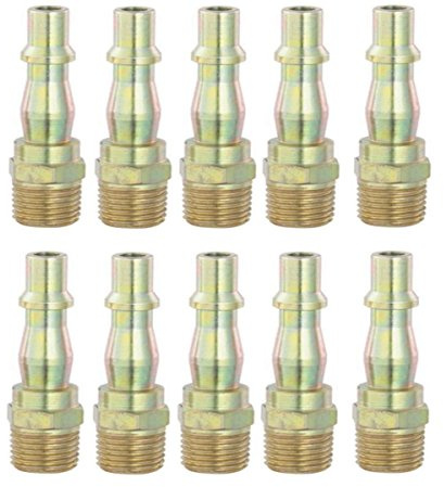 (Pack of 10) PCL Male Standard Adaptors 1/4 (M) BSP ACA2593
