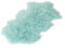 Reissner Lammfelle Naturform Tibetlammfell TP2 100x55cm Farbe hell blau JAY06