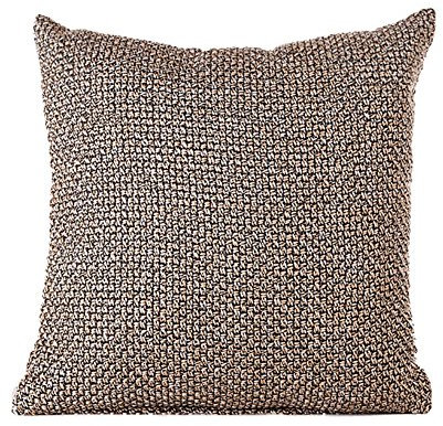 Nunubee Kissenbezug Stricklinie-Stil Industrial deko Kissen deko Wohnzimmer Autodekoration Sofa Cover, Khaki 45x45cm