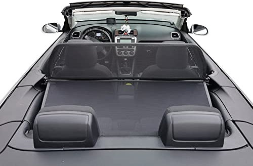 Aperta Windschott passend für Volkswagen EOS (2006-2015) 100% Passgenau OEM Qualität Schwarz Windstop Windabweiser
