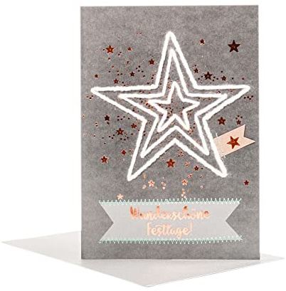 Good old Friends Wollkarte Stern