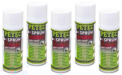 Petec Sprühkleber Kleber Sprühklebstoff Karosseriesprühkleber Spray Dose 2 Liter