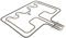 sparefixd Elemento riscaldante superiore 2700w per forno Zanussi 3570797047