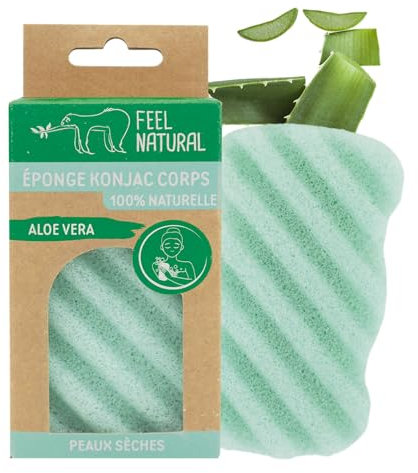 Esponja Konjac Corps, Aloe Vera.
