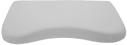 Dukal | Bezug für Schlaraffia Flat Geltex Kissen | 35 x 70 cm | aus hochwertigem DOPPEL-Jersey | 100% Baumwolle | Farbe: grau