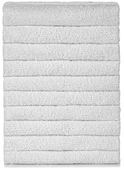 Tuiste Juego de 8 toallas de baño de algodón gris carbón, 2 toallas de baño, 4 toallas de mano, 2 toallas de invitados, suaves y absorbentes