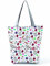 INN Bolso de enfermera de lona de algodón, bolsa de la compra, bolsa de tela, bolsa de algodón con estampado de dibujos para enfermería, trabajo diario, 42x34cm (corazonesverdes)
