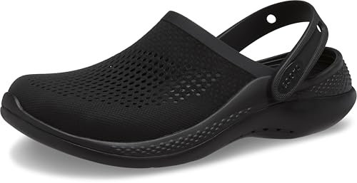 Crocs Unisex Erwachsene LiteRide 360 Clog Clog, Black/Black, 46/47 EU