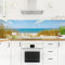 Bilderwelten Küchenrückwand Folie Glänzend 70x245 cm Strand an der Nordsee Spritzschutz Fliesenspiegel Küche-Rückwand Motiv Klebefolie