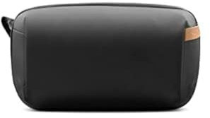 PGYTECH Pouch Tech Elektronik Organizer Tasche, Wasserdichte Kabeltasche, Multifunktionale Reisetasche für Actionkameras wie Insta360 X5, Kabel, Ladegerät, Akku, Power Bank, SD -Karte Zubehör, Schwarz