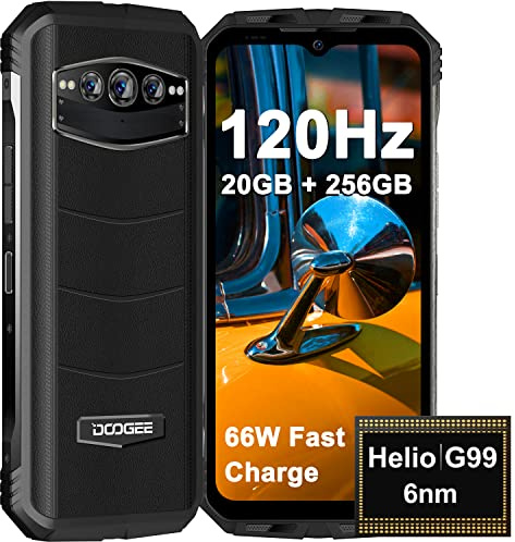 DOOGEE S100 Rugged Smartphone, 20GB+256GB,6.58 FHD+ 120Hz, 108 MP