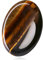 XIANNVXI Tigerauge Kristalle Steine Kristall Sorgensteine Daumen Edelsteine Heilsteine natürlich poliert Oval Palm Pocket Stein Angst Stress Relief Meditation