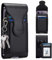 Handytasche Gürtel für iPhone 15/14/13/12/11 Pro Max, Plus, für Samsung Galaxy Note, Plus, FE, Modelle, für Google Pixel 7, Pro, Handy Gürteltasche Herren (XL-Schwarz)