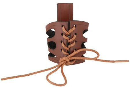 Dickly Ox Horn Cup Sleeve Horn Shape Cup Mug Holder Horn Cup Sleeve, Women Men, Coffee Cup Holder Hanger Medieval Belt Attachment, Brown