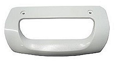 ELECTROLUX 2425193196, 2636004059 - Tirador de puerta frigorífico o congelador (1) color blanco 73 mm x 28 mm, mango de plástico satinado