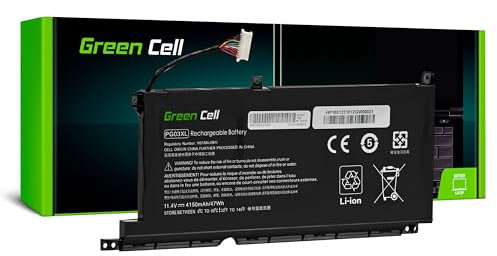 Green Cell PG03XL L48495-005 Batteria per HP Pavilion 15-EC 15-EC0017NW 15-EC1087NW 15-EC2504NW 15-DK 15-DK2315NW 16-A 16-A0007NW Laptop (4150mAh 11.4V Nero)