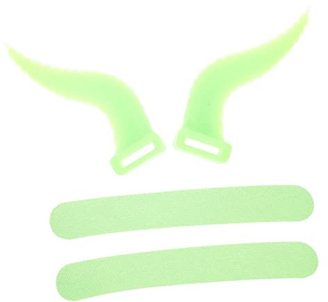 Angoily 1 Paar Kopfhörer Horn Zubehör Ohrhörner Kopfhörer Aufsatz Headset Hörner Aufsatz Für Headset Teufel Stirnband Kopfhörer Ornamente Cosplay Horn Teufelshörner Kopfhörer